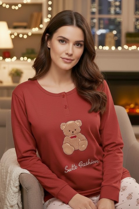 KARLITTA RED pizsama, Szín: piros, IVET.HU - A te online butikod.