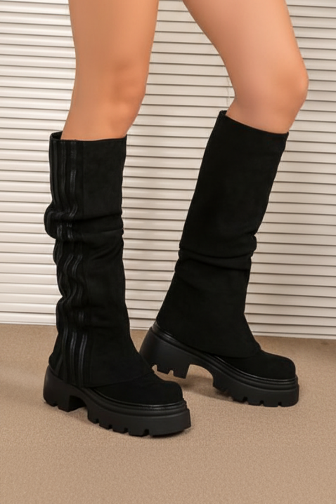 DOLEGRIA BLACK csizma, Szín: fekete, IVET.HU - A te online butikod.