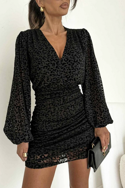 LEONENZA ruha, Szín: fekete, IVET.HU - A te online butikod.