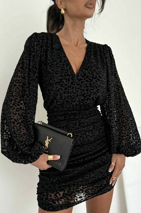 LEONENZA ruha, Szín: fekete, IVET.HU - A te online butikod.