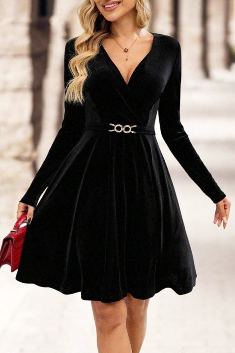 VRELZONA BLACK ruha, Szín: fekete, IVET.HU - A te online butikod.