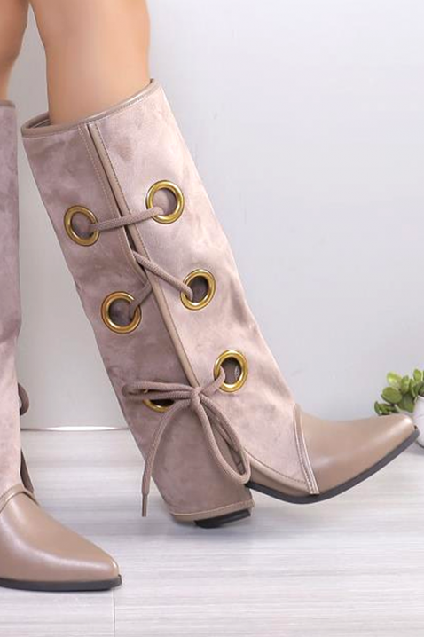 BURMENVA csizma, Szín: bézs, IVET.HU - A te online butikod.