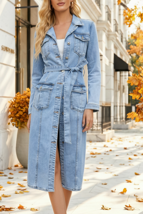 ATELORA BLUE ruha, Szín: kék, IVET.HU - A te online butikod.