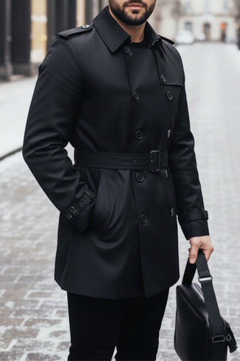 XABELTO férfi ballonkabát, Szín: fekete, IVET.HU - A te online butikod.