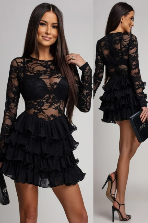 PALSITA BLACK overál, Szín: fekete, IVET.HU - A te online butikod.