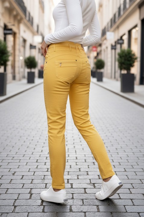 PRIMOJA YELLOW nadrág, Szín: sárga, IVET.HU - A te online butikod.