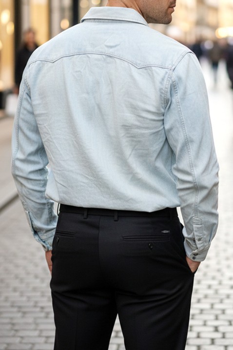 TORMER SKY férfi ing, Szín: világoskék, IVET.HU - A te online butikod.