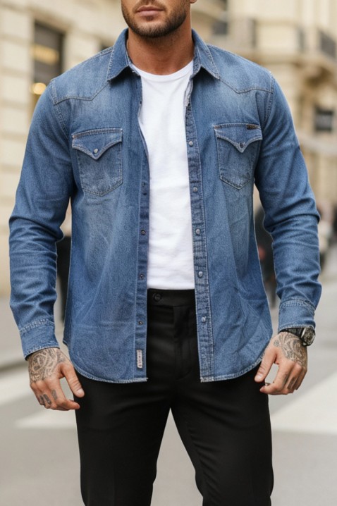 TORMER BLUE férfi ing, Szín: kék, IVET.HU - A te online butikod.