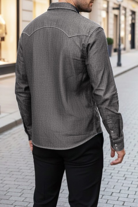 TORMER GREY férfi ing, Szín: sötétkék, IVET.HU - A te online butikod.