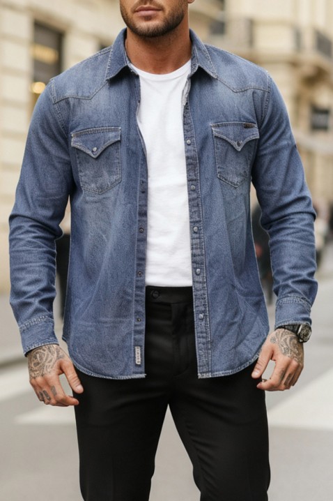 TORMER NAVY férfi ing, Szín: sötétkék, IVET.HU - A te online butikod.