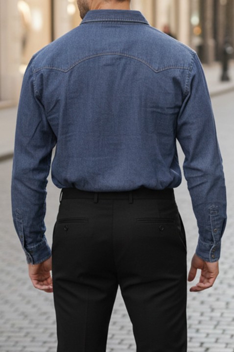 TORMER NAVY férfi ing, Szín: sötétkék, IVET.HU - A te online butikod.