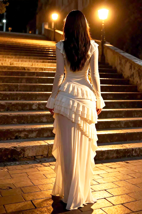 NEVRAZKA WHITE ruha, Szín: fehér, IVET.HU - A te online butikod.