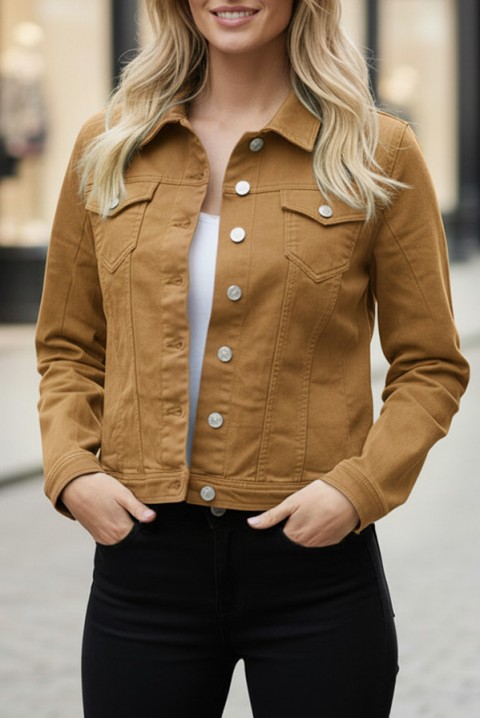 KALBA CAMEL farmer dzseki, Szín: világosbarna, IVET.HU - A te online butikod.