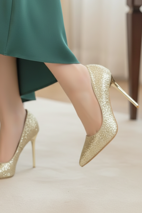 KSILONDA női cipő, Szín: arany, IVET.HU - A te online butikod.