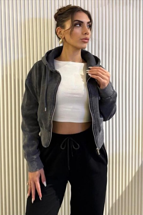 GRAFELZA kardigán, Szín: grafitszürke, IVET.HU - A te online butikod.