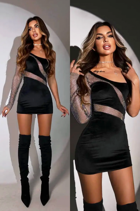 CHERVOLZA ruha, Szín: fekete, IVET.HU - A te online butikod.