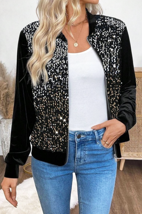 DEZILVA BLACK kardigán, Szín: fekete, IVET.HU - A te online butikod.