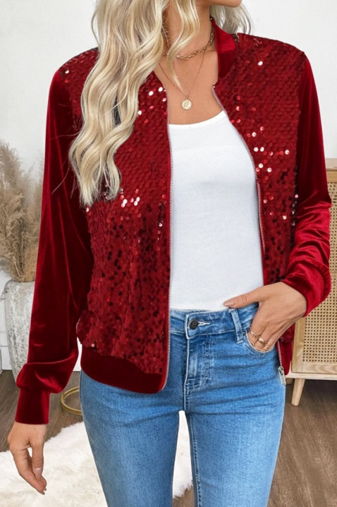 DEZILVA RED kardigán, Szín: piros, IVET.HU - A te online butikod.