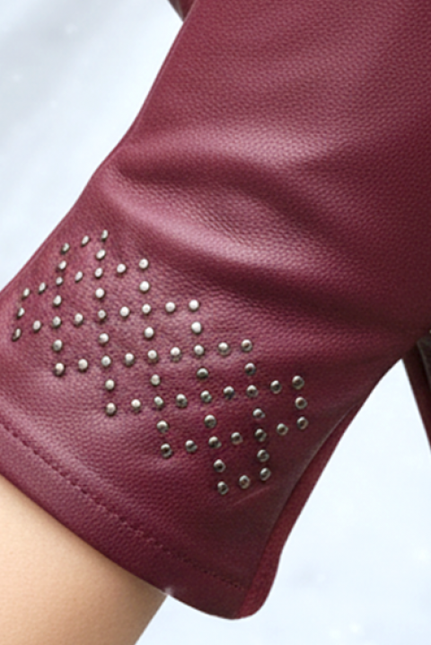 VAKALZA BORDO női kesztyű, Szín: bordó, IVET.HU - A te online butikod.