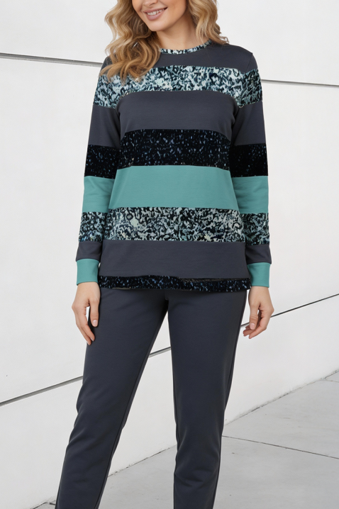 VERGIONA TURQUA szett, Szín: türkiz, IVET.HU - A te online butikod.