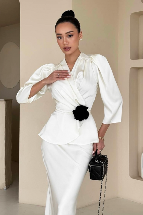 SATELZA WHITE szett, Szín: fehér, IVET.HU - A te online butikod.