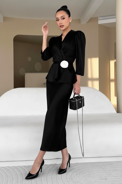 SATELZA BLACK szett, Szín: fekete, IVET.HU - A te online butikod.