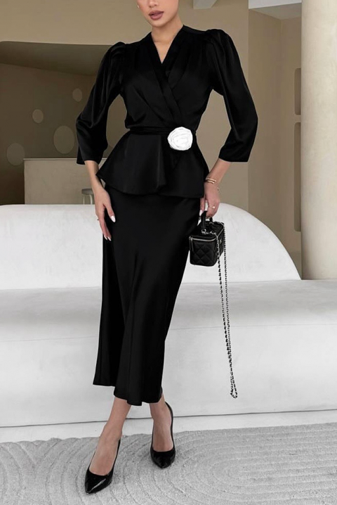 SATELZA BLACK szett, Szín: fekete, IVET.HU - A te online butikod.