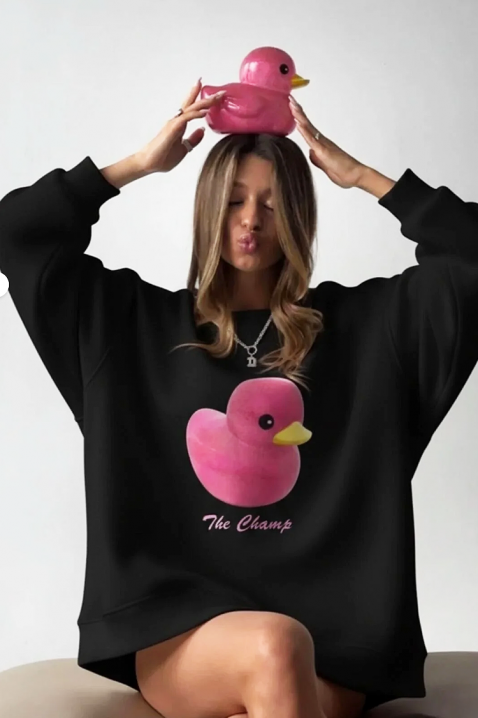 STRAZANA BLACK női felső, Szín: fekete, IVET.HU - A te online butikod.