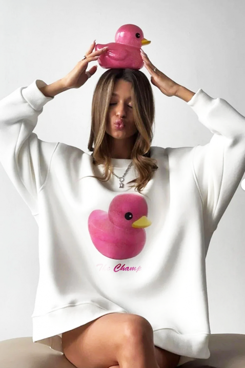 STRAZANA WHITE női felső, Szín: fehér, IVET.HU - A te online butikod.