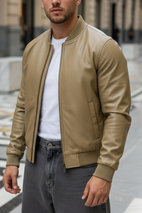 MOBEZO férfi dzseki, Szín: bézs, IVET.HU - A te online butikod.