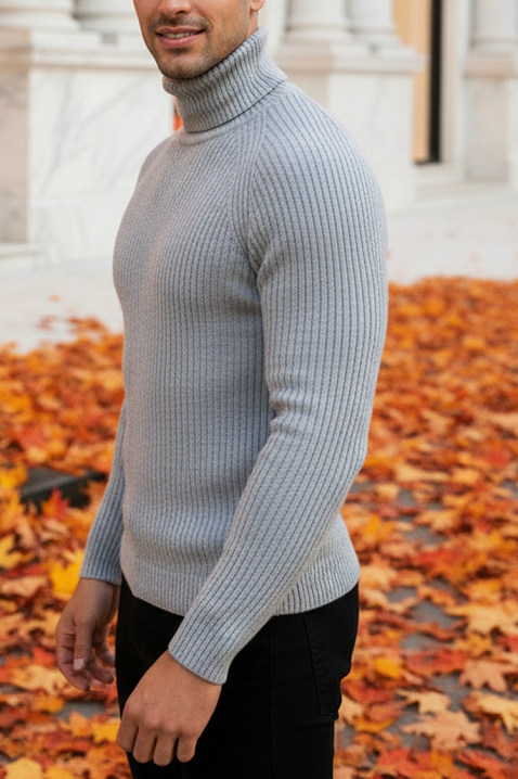 BERFEN GREY férfi pulóver, Szín: szürke, IVET.HU - A te online butikod.