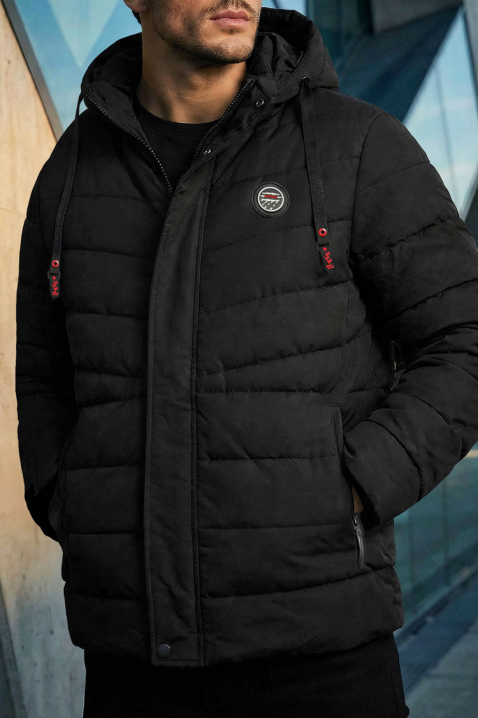 BITILDO férfi dzseki, Szín: fekete, IVET.HU - A te online butikod.