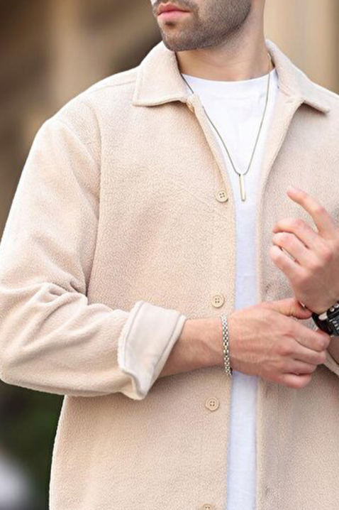 ROXEN BEIGE férfi ing, Szín: bézs, IVET.HU - A te online butikod.