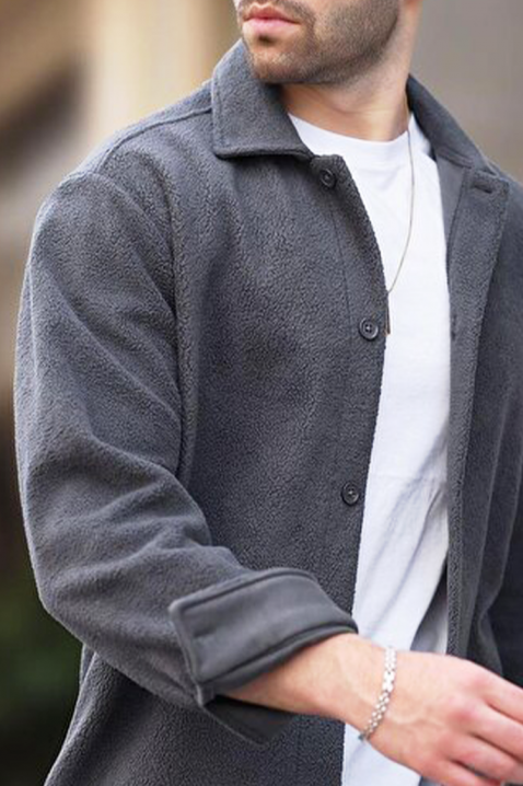 ROXEN GRAFIT férfi ing, Szín: grafitszürke, IVET.HU - A te online butikod.