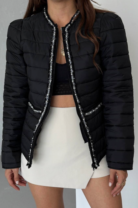 SLEZOLDA kabát, Szín: fekete, IVET.HU - A te online butikod.