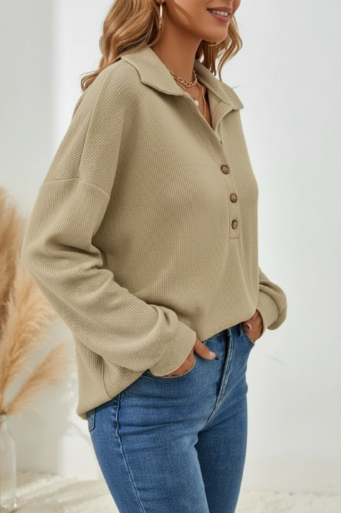 RIPRELZA BEIGE felső, Szín: bézs, IVET.HU - A te online butikod.