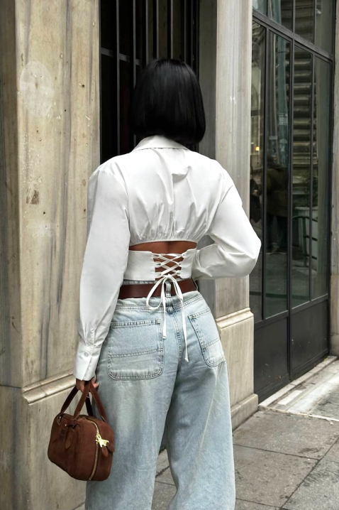 BANSOLTA WHITE női blúz, Szín: fehér, IVET.HU - A te online butikod.