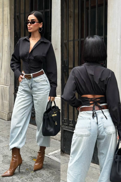 BANSOLTA BLACK női blúz, Szín: fekete, IVET.HU - A te online butikod.