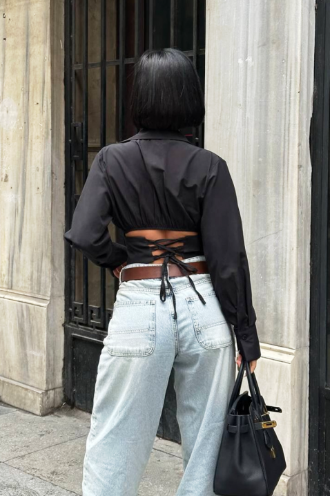 BANSOLTA BLACK női blúz, Szín: fekete, IVET.HU - A te online butikod.