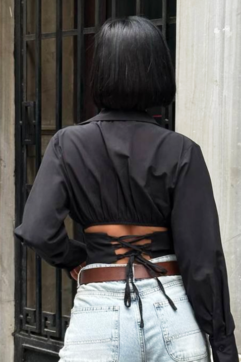 BANSOLTA BLACK női blúz, Szín: fekete, IVET.HU - A te online butikod.