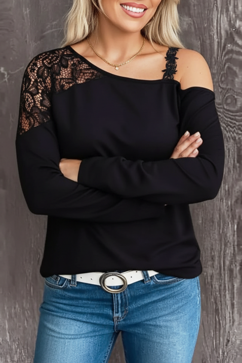 FIORGELA női felső, Szín: fekete, IVET.HU - A te online butikod.