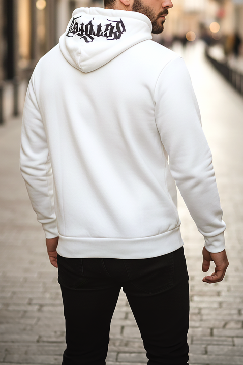 CHROMERO WHITE férfi pulóver, Szín: fehér, IVET.HU - A te online butikod.