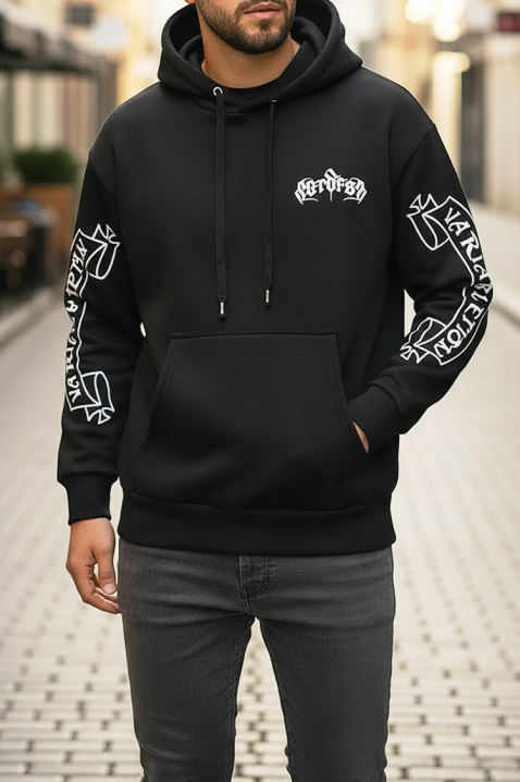 CHROMERO BLACK férfi pulóver, Szín: fehér, IVET.HU - A te online butikod.