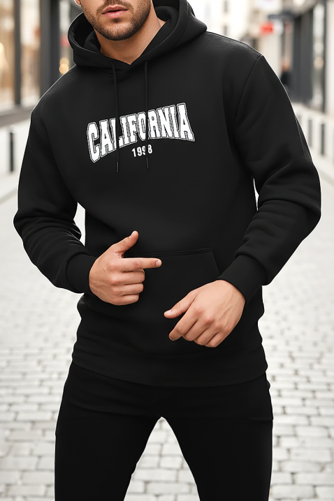 MOLFAN férfi pulóver, Szín: fekete, IVET.HU - A te online butikod.