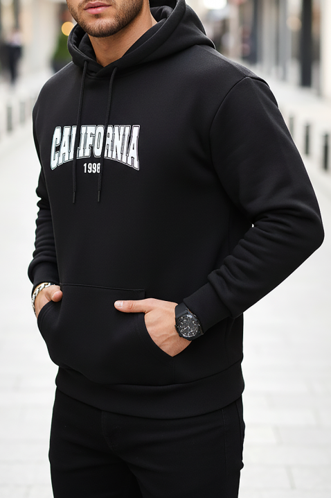 MOLFAN férfi pulóver, Szín: fekete, IVET.HU - A te online butikod.