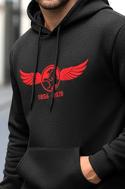 MIKELO férfi pulóver, Szín: fekete, IVET.HU - A te online butikod.