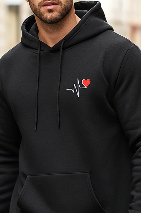 MOFOMO férfi pulóver, Szín: fekete, IVET.HU - A te online butikod.