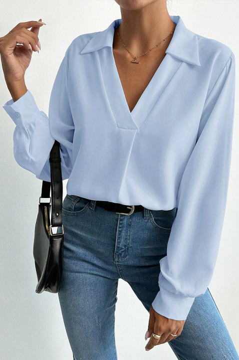 MIOHEZA SKY női blúz, Szín: világoskék, IVET.HU - A te online butikod.