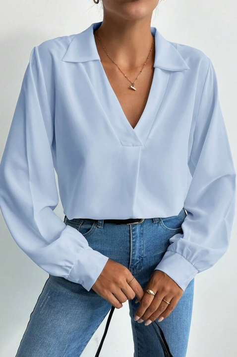 MIOHEZA SKY női blúz, Szín: világoskék, IVET.HU - A te online butikod.