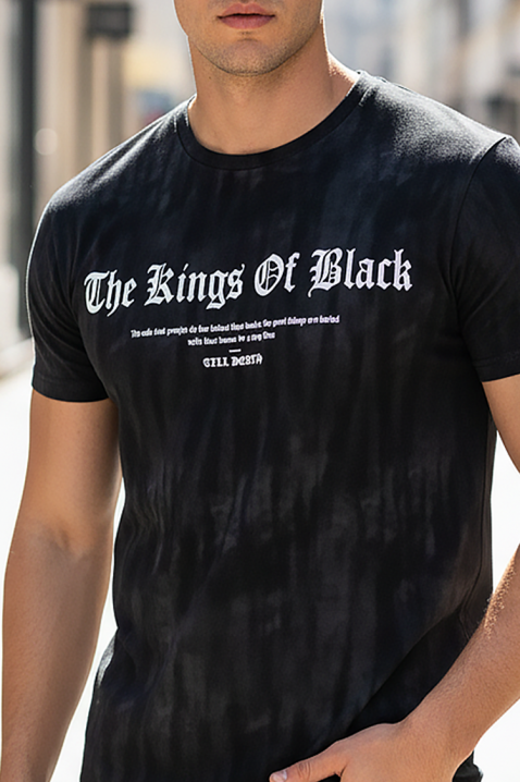 BEMOLO BLACK férfi poló, Szín: fekete, IVET.HU - A te online butikod.